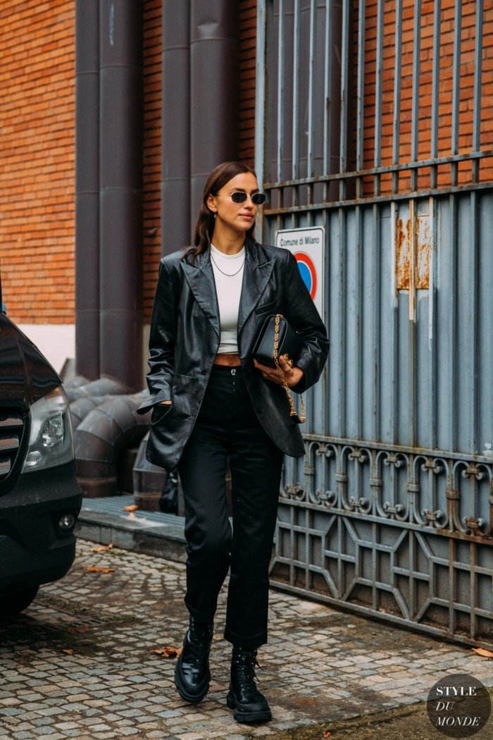 Milan SS 2021 Street Style: Irina Shayk - STYLE DU MONDE | Street Style ...