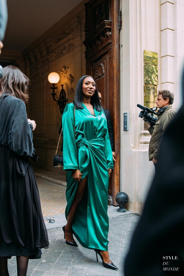  Haute Couture Fall 2021 Street Style: Aya Nakamura | photo