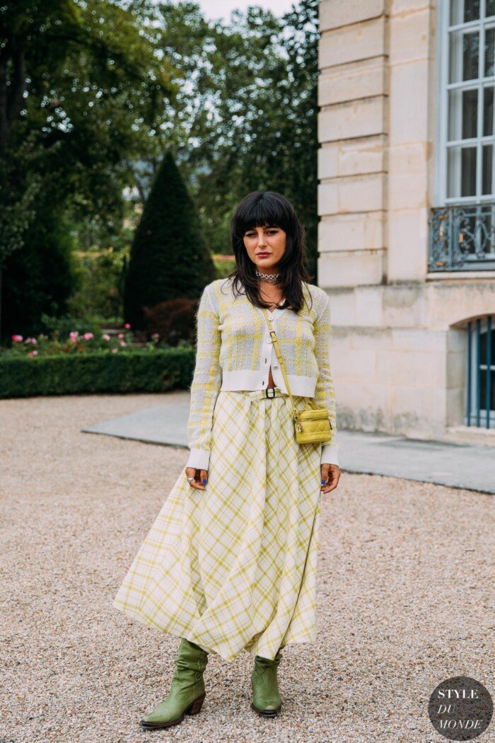  Haute Couture Fall 2021 Street Style: Maria Bernad | photo